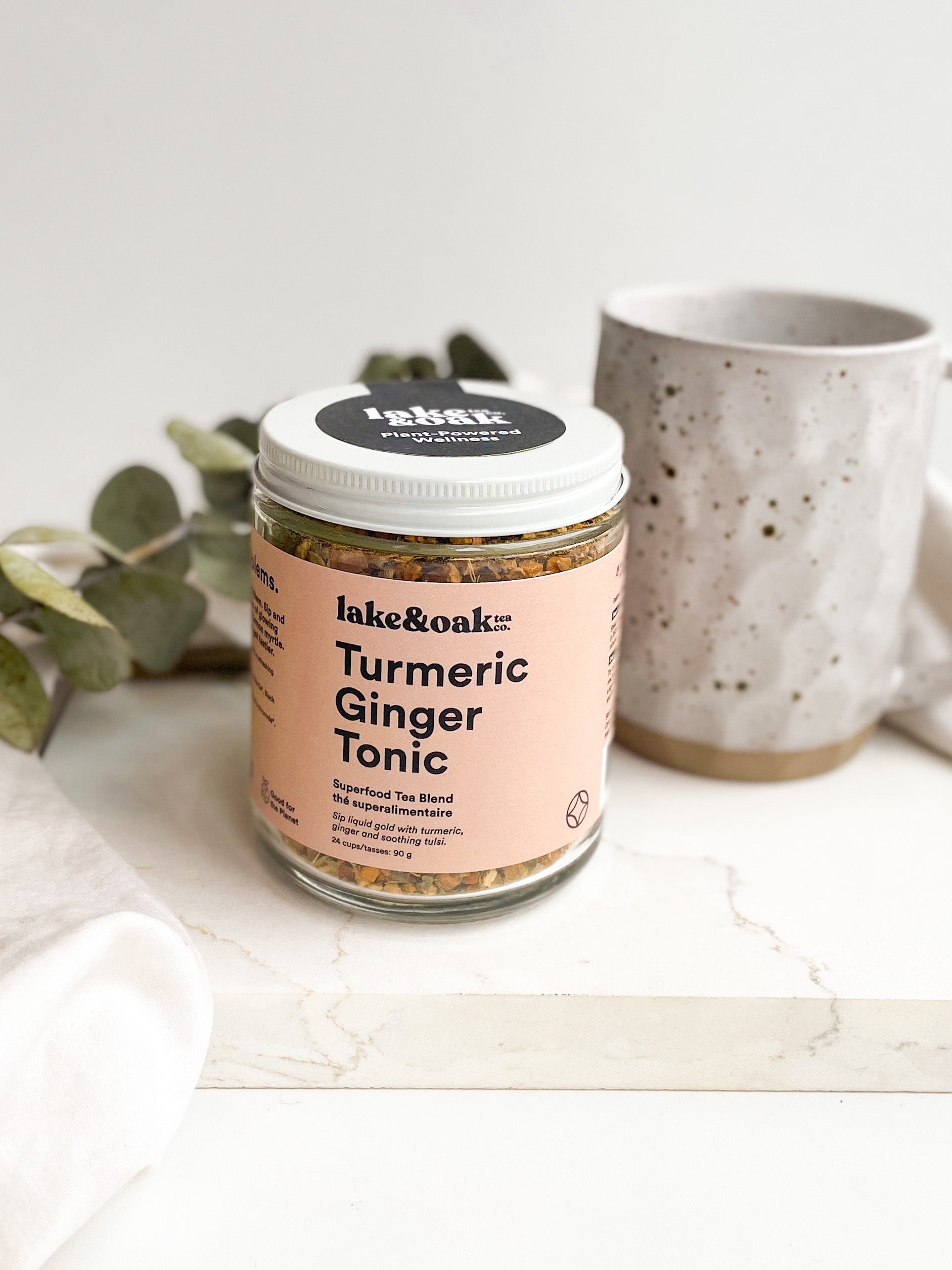 Turmeric Ginger Tonic loose leaf tea Dwell Urban Boutique