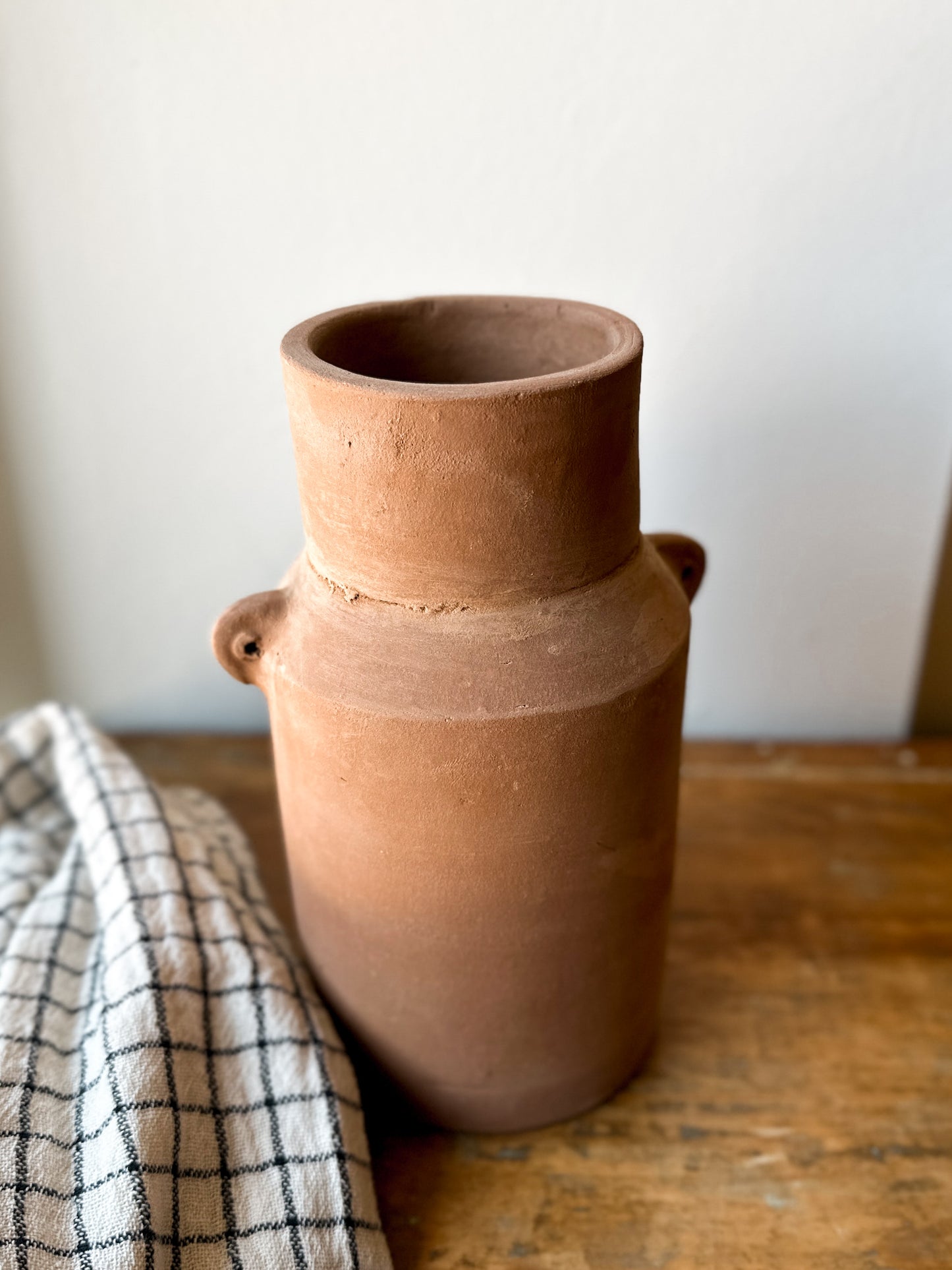 corfu terracotta vase