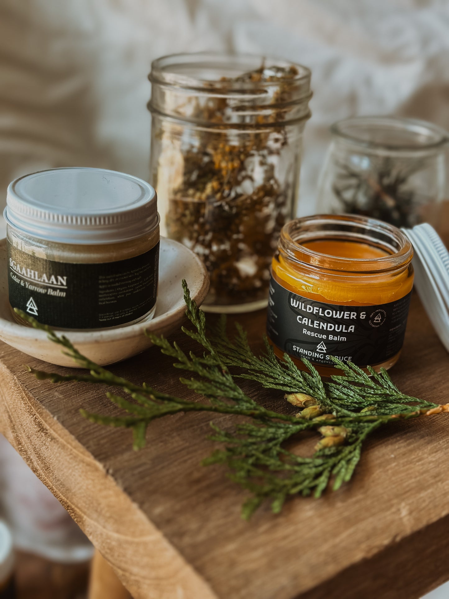 calendula + wildflower rescue balm