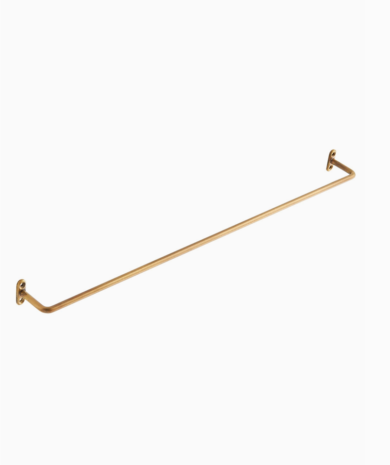 brass towel bar // medium