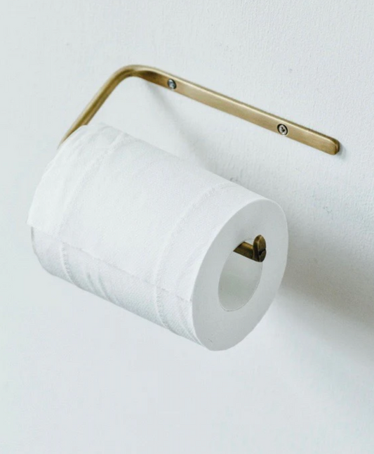 toilet paper holder // 2 finishes