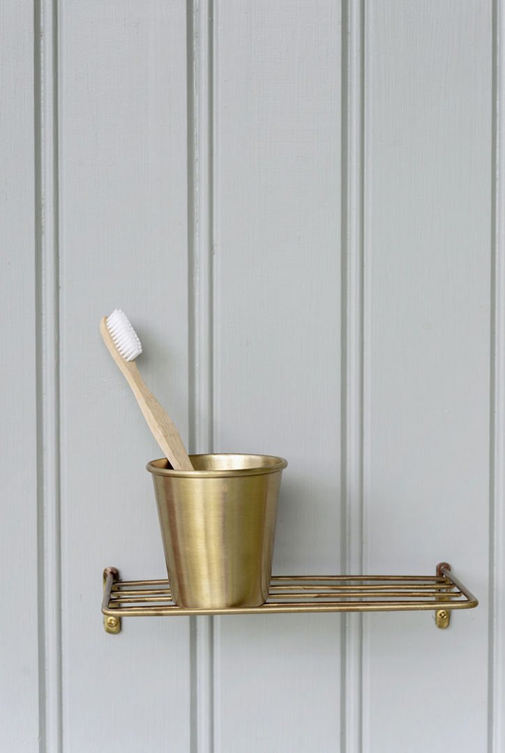 brass wire shelf