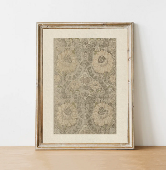 "tapestry" vintage art print // 8x10