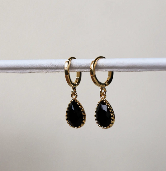 dipo drop stone earring