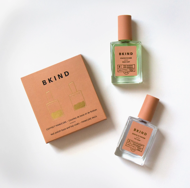 duo manicure pack // base + top coat