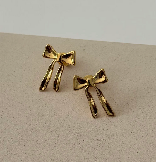 yasmine bow studs