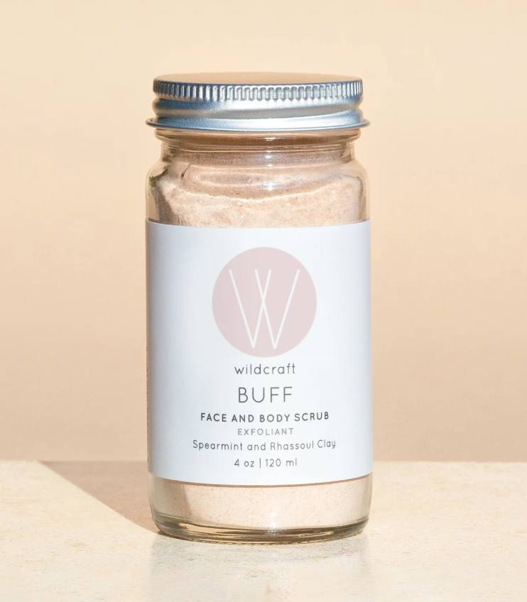 Buff face + body scrub